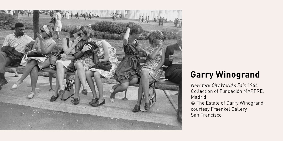 Garry Winogrand exhibition in Barcelona Fundación MAPFRE