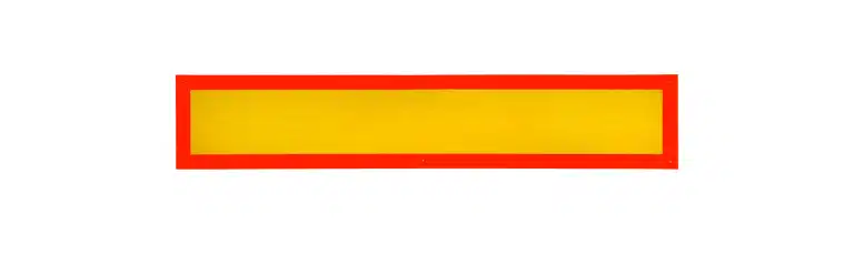 Señal V-6 Señal V-6. Vehículo largo